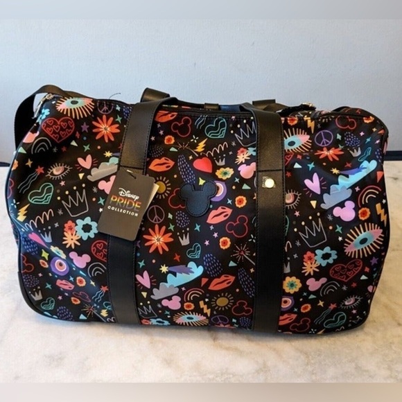 Disney Accessories - Disney Pride Collection Mickey Rolling Duffle